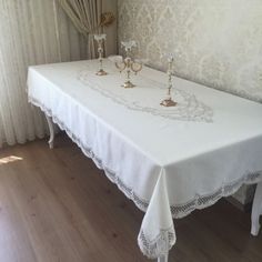 Rosas patrón Toalla con nombre bordado decorado 50 x 100 cm klöppelspitze