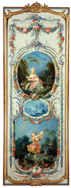 The Sleeping Shepherdess Lithograph Art Print Francois Boucher