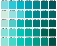 Shades Of Bluecolor Names Blue Color Learn More Pantone Color Chart Ensures Accuracy Custompins Inc Pms Colour