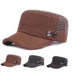 vanpower Unisex Leather Baseball Cap Outdoor Sport Adjustable Hat Brown