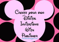 96 best invitations for party images minnie mouse party birthdays minnie mouse invitation maker