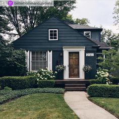 194 Best Black Houses Images On Pinterest In 2018 House This Month I Have Been Pinning A Lot Of Exteriors With Dark Tones Ve Found No Matter The Architectural Style Look Rich And Dramatic