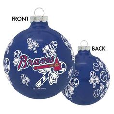 36 best atlanta braves holiday spirit images on pinterest braves atlanta braves christmas ornament