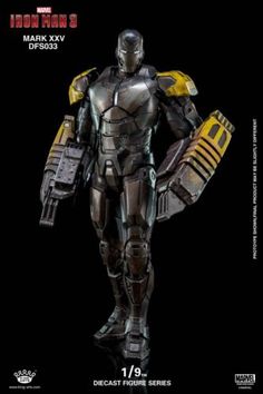 King Arts 1//9 DFS021 Diecast Iron Man MK VI Mark 6 Figure Collectible Model