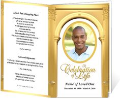214 best creative memorials with funeral program templates images