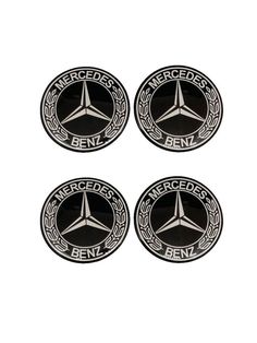 Red 56mm Set Of 4 Hub Caps 3D Logo 4x Audi Word Alloy Wheel Centre Cap Black