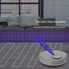 Auto-Recharge Robot Vacuum Cleaner with Electronic Water Tank for Wet//Dry Mopping Smarter Daily Schedule Cleaning System and A Robotic Vacuum Cleaner Powerful Suction 1600Pa for Carpets /&Hard Floor