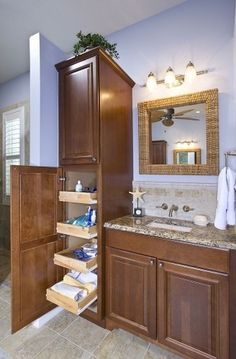Tall Bathroom Cabinets love this built in with drawers for upstairs bathrooms. drawers Tall Bathroom Cabinets love this built in with drawers for upstairs bathrooms. drawers