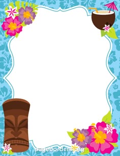 hawaiian party invitations free