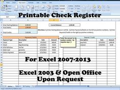 7 best check register images calendar day planners organizers open office check register