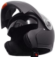 ATO Moto Dark Motorradhelm Integralhelm Jethelm klapphelm Helm Größe S