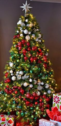 46 Best Christmas Tree Ribbon Garland Images On Pinterest In 2018 Christmas Tree Decorating Ideas For 2016