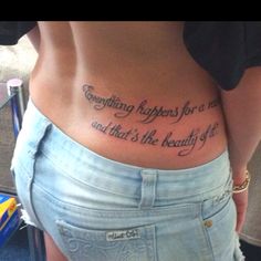 Everything happens for a reason essay