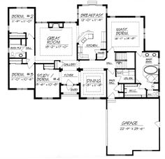 1905 sq. ft - The Barrie House Floor Plan - Total Kitchen Area (no ... 1905 sq. ft - The Barrie House Floor Plan - Total Kitchen Area (no ...