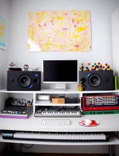 Chris Crafty Home Office Makeover Studio Desk MusicHome Chris Crafty Home Office Makeover Studio Desk MusicHome