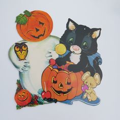 vintage halloween cutout paper decorations set by shabbyshopgirls 800 - Halloween Cutout Decorations vintage halloween cutout paper decorations set by shabbyshopgirls 800 - Halloween Cutout Decorations