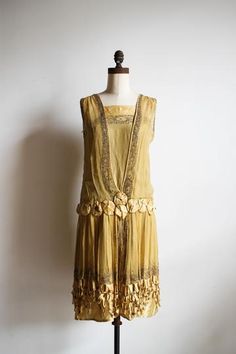 1920 S Clapet Era Summer Robe Motif Downton Gatsby Miss Fisher Buste 32-44