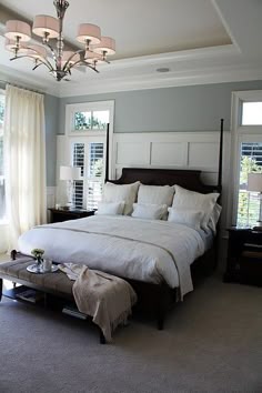 Pinterest Master Bedroom Paint Colors Blue For Wall Tan Cream Ceiling White Accents