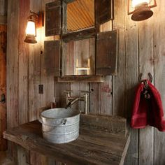21 Best Barnwood Bathroom Ideas Images On Pinterest Home Barn Wood Rustic Bathroom Remod