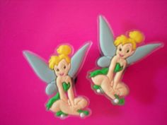 Jibbitz Clog Shoe Plug Button Charm Bracelet Holey Accessories Tinker Bell