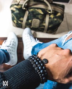 351 Best Men S Jewelry Images On Pinterest In 2018 Bracelets Instagram Post By Marcos De Andrade Jewelry Oct 5 2017 At 10 34pm Utc Black Bracelets For Men Fashion