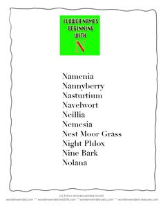 Eight Letter Names Of Flowers Eight Letter Names Of Flowers