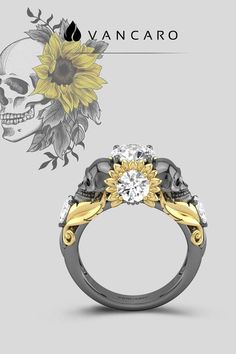 Vancaro sunflower ring deals