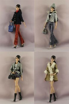 Traditional Chinese Dress Fashion Outfit 11.5/'/' Dolls Clothes Gown X-mas Gift