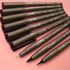 Copic Multiliner Set Wine 4 Stück