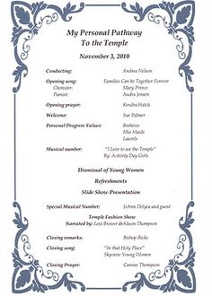 new beginnings program template