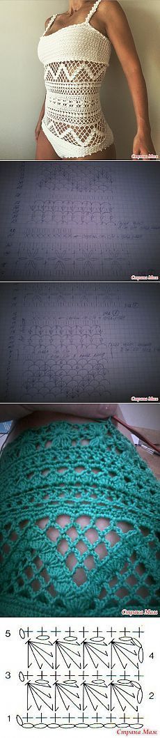 Боди Ocean(Vanessa Montoro)... Свяжем он-лайн? - Рукоделие и творчество с Солнечной))) - Страна Мам