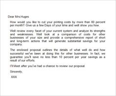business proposal cover letter useful document samples pinterest sample of abusiness plan