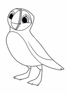 18 Puffin rock ideas puffin rock coloring pages