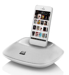 Satechi iCraft PORTABLE Dock Station Round Speaker System for iPod iPhone READ