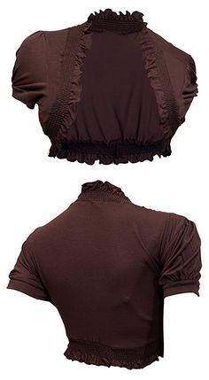 Libian Jr Plus Size Sheer Cropped Bolero Shrug