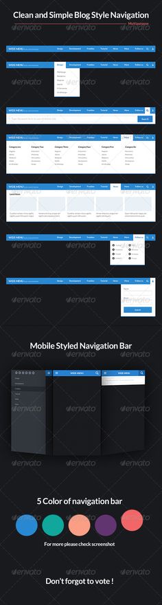66 best navigation bar templates images on pinterest menu template