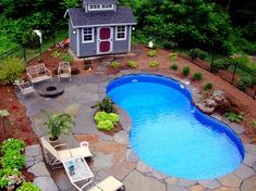 856 Best Pool Landscaping And Decking Images On Pinterest In 2018 Landscaping Pictures Home Resource Small Backyard Pool Nice