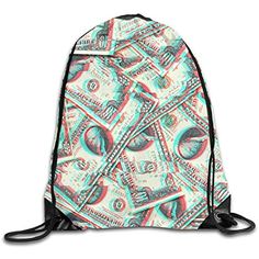 Clear Drawstring Backpack Singer Album Cover Dancing Bag Gym Travel Sack pack for Men Women