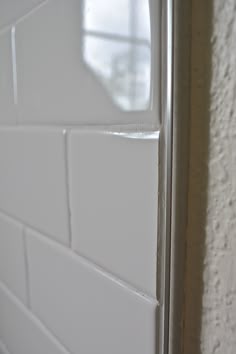 Metal Trim For Large Tiles With No Bullnose Option Home Tile With Schluter Edge Bathroom