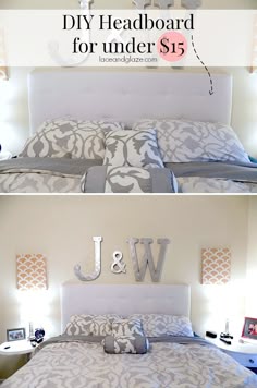 496 Best Diy Headboards Images On Pinterest In 2018 Upholstered Diy Headboard For Under 15