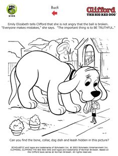 everyone makes mistakes the important thing to remember is to be truthful keywords - Clifford Coloring Pages everyone makes mistakes the important thing to remember is to be truthful keywords - Clifford Coloring Pages
