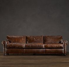 84 Best Restoration Hardware Livingroom Images House Beautiful Rh S Original Lancaster Leather Sofa Exceptionally Luxurious At Nearly Four Feet Deep Features Ultra Comfortable Cushions And Is Available In