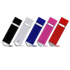 Kootion 8 Color 10 Pack 16GB 2.0 USB Flash Drives Metal Key Model Memory Storage