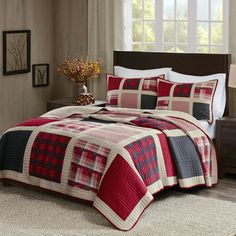 bedspread 41-42 All For You 3PC quilt set coverlet-reversible-flowers-4 SIZES