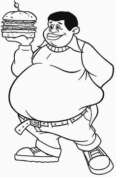 Pin di Fat Boy Coloring Pages