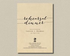 2612 best rehearsal dinner invitations images on pinterest