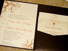 164 Best Wedding Invitations Images On Pinterest In 2018 Chocolate Brown Fall Wedding Invitation By Alarish On Etsy 8 00 Invitations
