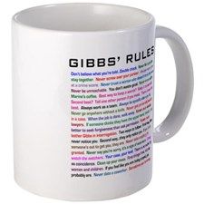 CafePress List Of Gibbs Rules BlueGreen Mugs Unique Coffee Mug, Coffee Cup CafePress List Of Gibbs Rules BlueGreen Mugs Unique Coffee Mug, Coffee Cup