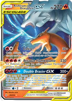 Reshiram et Dracaufeu-GX | Alliance Infaillible | Encyclopédie des cartes du JCC | www.pokemon.fr Wiki Pokemon, Flareon Pokemon, Pyssla Pokemon, Pikachu, Mewtwo, Cute Pokemon, Pokemon Art, Squirtle, Pokemon Tcg Cards