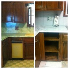 9 Best Replacing The Trash Compactor Images 부엌 아이디어 How To Create Extra Kitchen Storage Replace A Dated Trash Compactor Using Locker Baskets